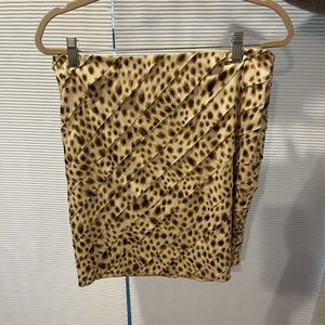 Leopard skirt